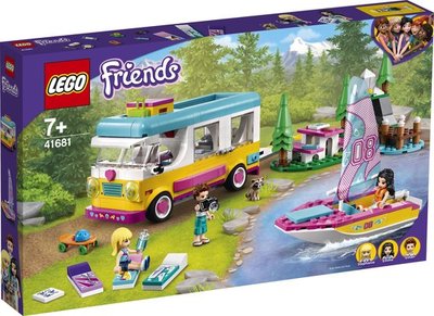 41681 LEGO Friends Boscamper En Zeilboot