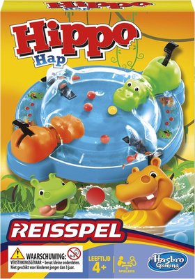80019 Hasbro Reisspel Hippo Hap