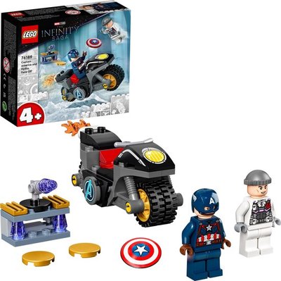 76189 LEGO 4+ Marvel The Infinity Saga Captain America Hydra Confrontatie