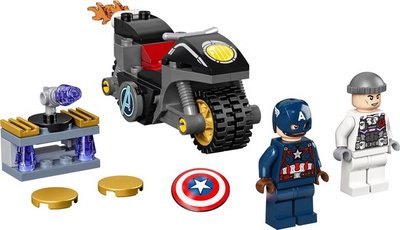 76189 LEGO 4+ Marvel The Infinity Saga Captain America Hydra Confrontatie