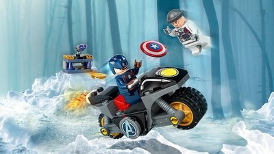 76189 LEGO 4+ Marvel The Infinity Saga Captain America Hydra Confrontatie