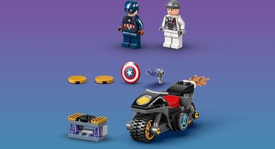 76189 LEGO 4+ Marvel The Infinity Saga Captain America Hydra Confrontatie