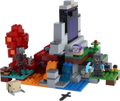 21172 LEGO Minecraft Het Verwoeste Portaal