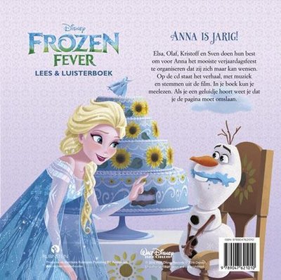 21003 Disney Frozen Fever lees & luisterboek met Cd