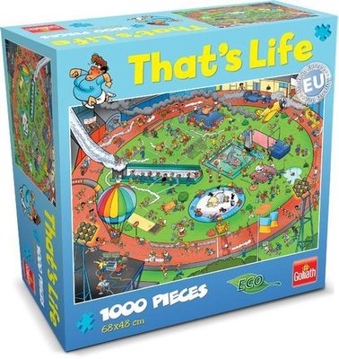 71305 Goliath Puzzel That's Life Sports 1000 Stukjes