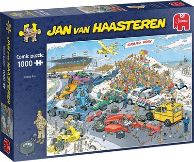 19093 Jumbo Puzzel Jan van Haasteren Formule 1 De Start 1000 Stukjes