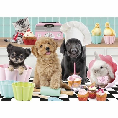 81899 Jumbo Puzzel Studio Pets Cupcakes 500 Stukjes