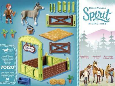 70120 PLAYMOBIL Spirit Paardenbox