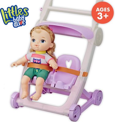 49815 Hasbro Littles by baby alive stroller Anna wandelwagen