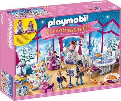 9485 PLAYMOBIL Adventskalender Kerstfeest in het kristallen salon