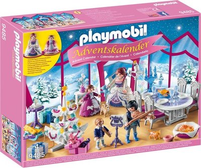 9485 PLAYMOBIL Adventskalender Kerstfeest in het kristallen salon 