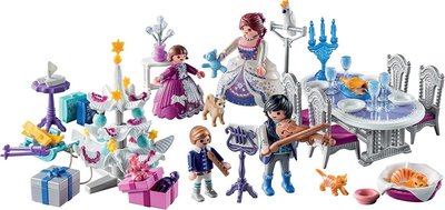9485 PLAYMOBIL Adventskalender Kerstfeest in het kristallen salon