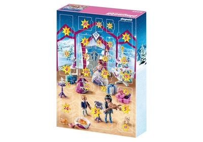 9485 PLAYMOBIL Adventskalender Kerstfeest in het kristallen salon
