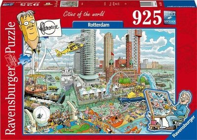 165551 Ravensburger Puzzel Fleroux Rotterdam 925 stukjes