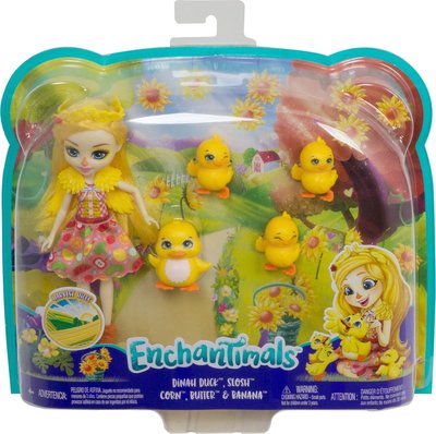 19908 Enchantimals Dinah Duck Met Slosh En Familie