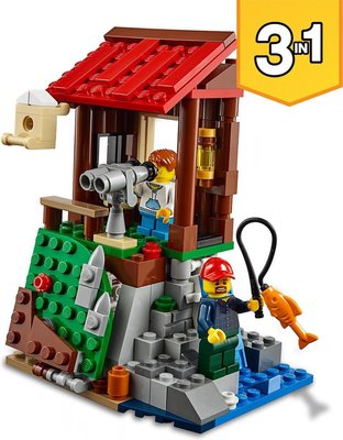 31098 LEGO Creator Hut In De Wildernis