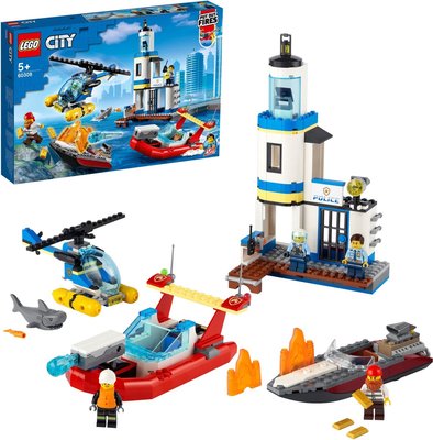 60308 LEGO City Kustpolitie En Brandmissie