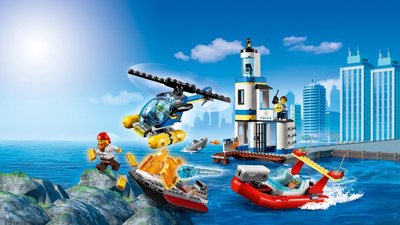 60308 LEGO City Kustpolitie En Brandmissie