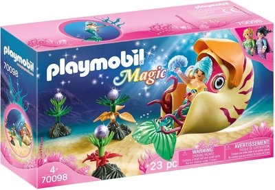 70098 PLAYMOBIL Magic Zeemeermin met zeeslakkengondel