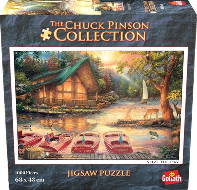 919885 Goliath Puzzel Chuck Pinson Seize the Day 1000 Stukjes