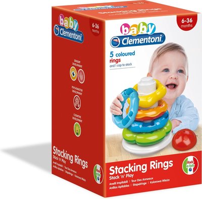 17103 Baby Clementoni Stapelringen