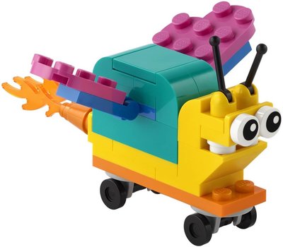 30563 LEGO Classic bouw je eigen slak (Polybag)