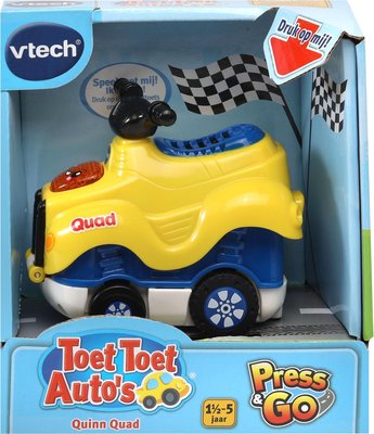 510423 VTech Toet Toet Auto's Press & Go Quinn Quad
