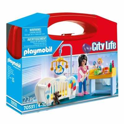 70531 Playmobil City Life Babykamer Speelkoffer