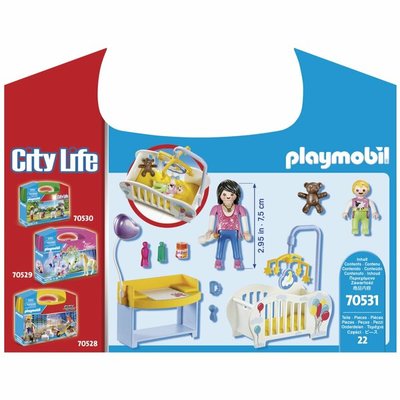 70531 Playmobil City Life Babykamer Speelkoffer