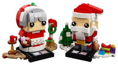 40274 LEGO BrickHeatz Kerstman en kerstvrouw