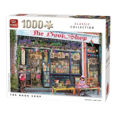 56025 King Puzzel The Book Shop 1000 Stukjes