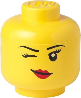 030865 LEGO Girl Opbergbox Kunststof Geel