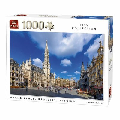 55977 King Puzzel Grand Place Brussel 1000 Stukjes