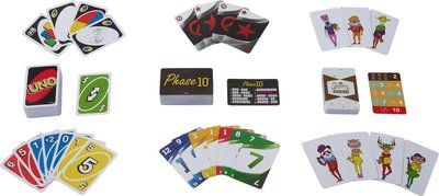 87473 Mattel Uno, Phase 10 en Snappy Dressers Bundel