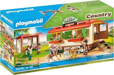 70510 PLAYMOBIL Country Ponykamp aanhanger