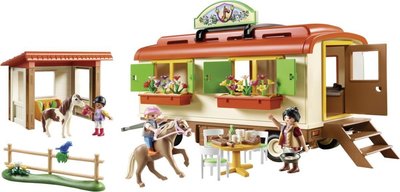 70510 PLAYMOBIL Country Ponykamp aanhanger