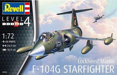 03904 Revell F-104G Starfighter schaal 1:72