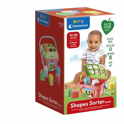 17106 Baby Clementoni Vormen en sorteer mand
