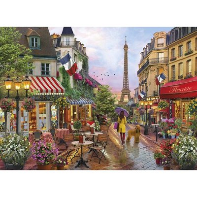 97635 Clementoni Puzzel Flowers In Paris 1000 Stukjes