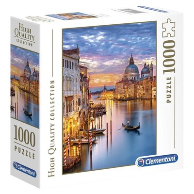 96699 Clementoni Puzzel Lighting Venice 1000 Stukjes