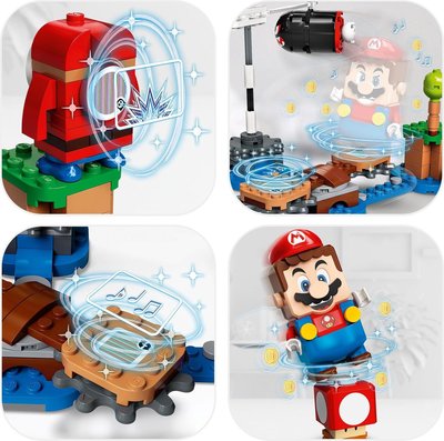 71366 LEGO Super Mario Uitbreidingsset Boomer Bill Spervuur