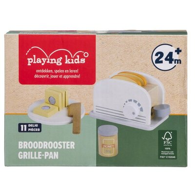 06892 Playing Kids Houten Broodrooster