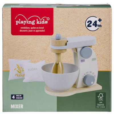 06908 Playing Kids Houten Mixer 