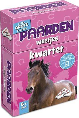 11304 Identity Games Kaartspel Paarden Weetjes Kwartet