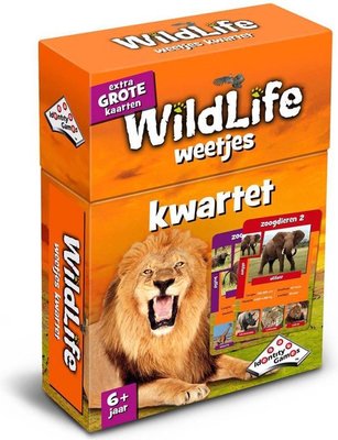11144 Identity Games Kaartspel Wildlife Weetjes Kwartet