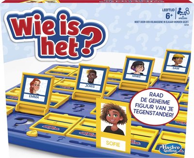 61046 Hasbro Spel Wie is het?