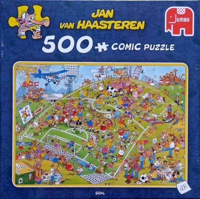 81724 Jumbo Puzzel Jan van Haasteren Goal 500 stukjes