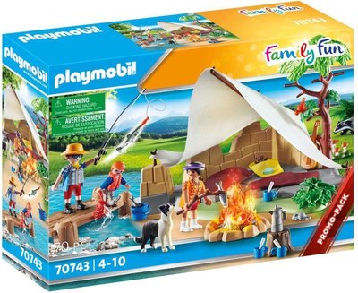 70743 PLAYMOBIL Family Fun Familie op kampeertocht