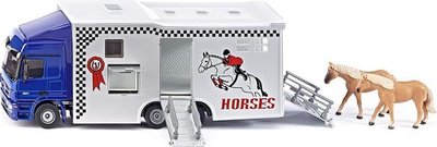 1942 SIKU Paardentransporter Blauw
