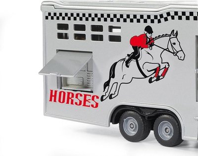 1942 SIKU Paardentransporter Blauw